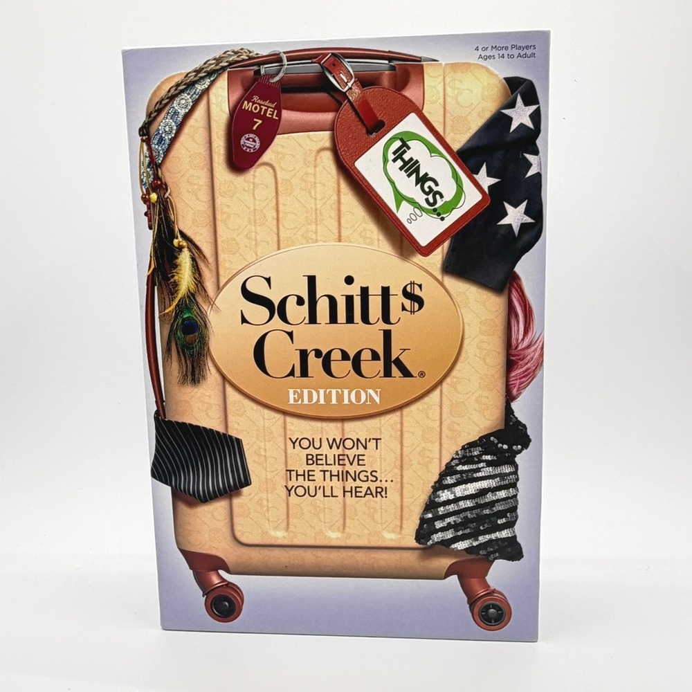 PlayMonster Schitt's Creek Edition The Game of THINGS Party Game New Sealed
